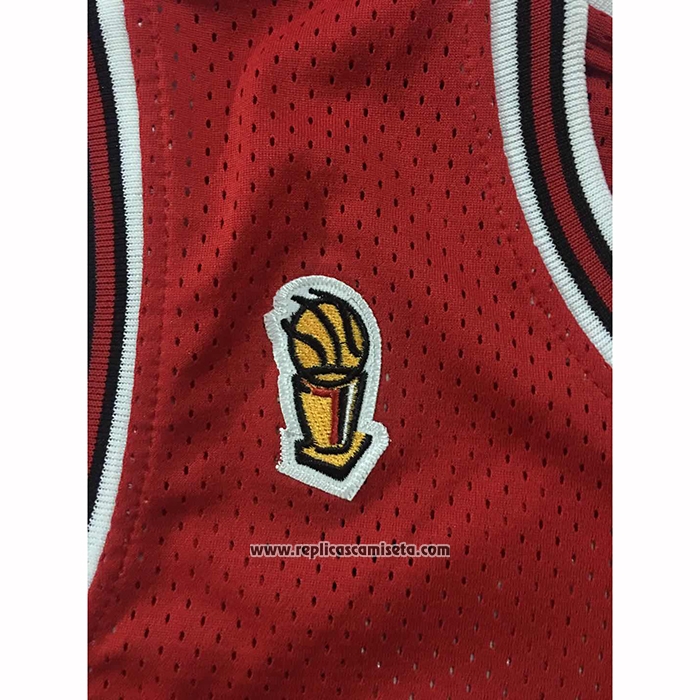 Camiseta Chicago Bulls Michael Jordan #23 Mitchell & Ness 1996-97 Rojo